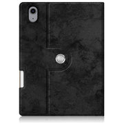 Custodia in pelle PU a vibrazione orizzontale in tinta unita con supporto rotante e slot per penna e funzione Sleep / Wake-up, For iPad mini 2024 / mini 6