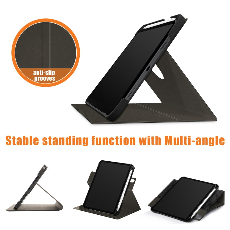 Custodia in pelle PU con supporto rotante per iPad mini 6