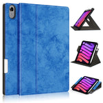 Custodia in pelle PU con supporto rotante per iPad mini 6