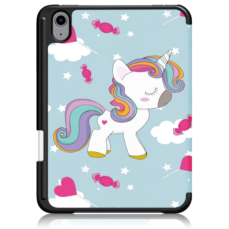 Custodia flip in TPU con motivo per iPad mini 6 (2024)