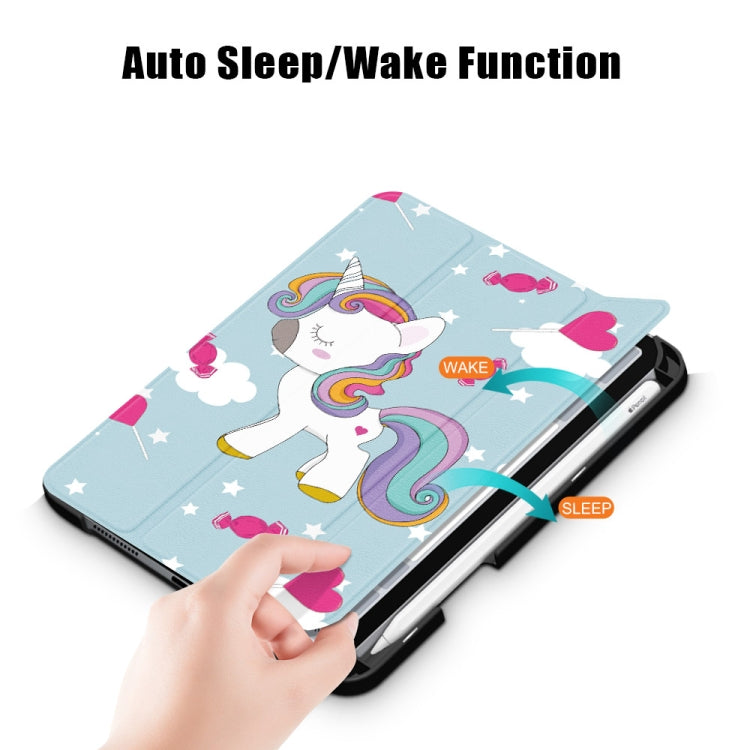 Custodia flip in TPU con motivo per iPad mini 6 (2024)
