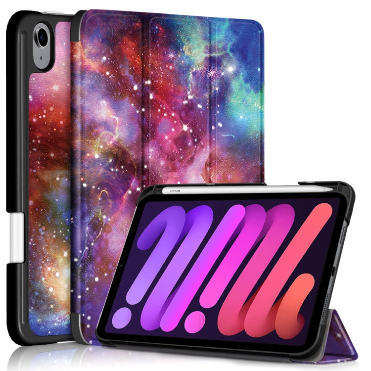 Custodia flip in TPU con motivo per iPad mini 6 (2024)