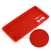 Custodia protettiva a copertura totale anticaduta in silicone liquido tinta unita, For ZTE Blade V30, For Xiaomi 11T 5G, For Xiaomi Redmi 10