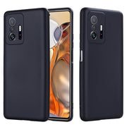 Custodia protettiva a copertura totale anticaduta in silicone liquido tinta unita, For ZTE Blade V30, For Xiaomi 11T 5G, For Xiaomi Redmi 10