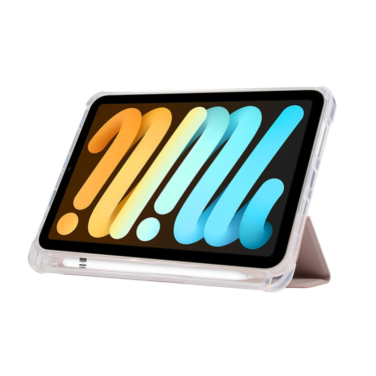 Custodia in pelle PU e TPU flip per iPad mini 6 2024