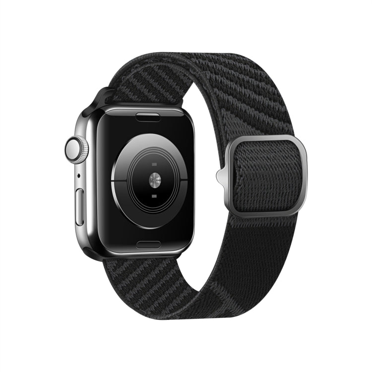 Cinturino da polso di ricambio in treccia di nylon bicolore per Apple Watch Series, 7 41mm / 6&SE&5&4 40mm / 3&2&1 38mm, 7 45mm / 6&SE&5&4 44mm / 3&2&1 42mm