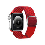 Cinturino da polso di ricambio in treccia di nylon bicolore per Apple Watch Series, 7 41mm / 6&SE&5&4 40mm / 3&2&1 38mm, 7 45mm / 6&SE&5&4 44mm / 3&2&1 42mm