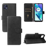 Tinta unita Skin Feel Fibbia magnetica Flip orizzontale Custodia in pelle PU con struttura in vitello con supporto e slot per schede e portafoglio, For Motorola Moto G50 5G, For Nokia C30, For Sharp Air Zero6, For ZTE Blade A31