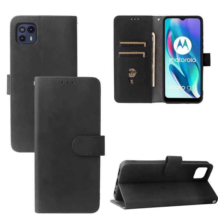 Tinta unita Skin Feel Fibbia magnetica Flip orizzontale Custodia in pelle PU con struttura in vitello con supporto e slot per schede e portafoglio, For Motorola Moto G50 5G, For Nokia C30, For Sharp Air Zero6, For ZTE Blade A31