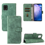 Tinta unita Skin Feel Fibbia magnetica Flip orizzontale Custodia in pelle PU con struttura in vitello con supporto e slot per schede e portafoglio, For Motorola Moto G50 5G, For Nokia C30, For Sharp Air Zero6, For ZTE Blade A31