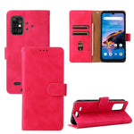 Tinta unita Skin Feel Fibbia magnetica Flip orizzontale Custodia in pelle PU con struttura in vitello con supporto e slot per schede e portafoglio, For ZTE Blade V30 Vita, For UMIDIGI Bison Pro