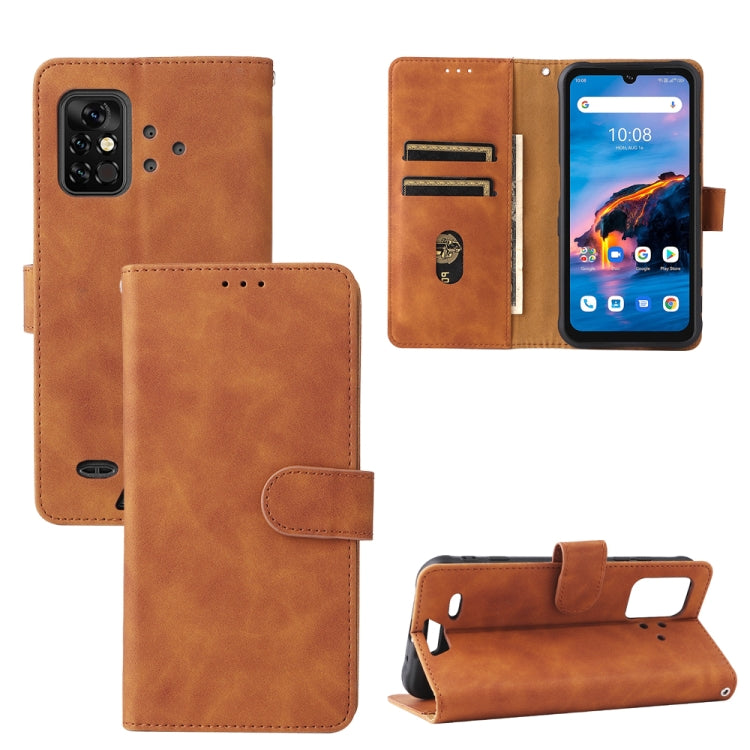 Tinta unita Skin Feel Fibbia magnetica Flip orizzontale Custodia in pelle PU con struttura in vitello con supporto e slot per schede e portafoglio, For ZTE Blade V30 Vita, For UMIDIGI Bison Pro