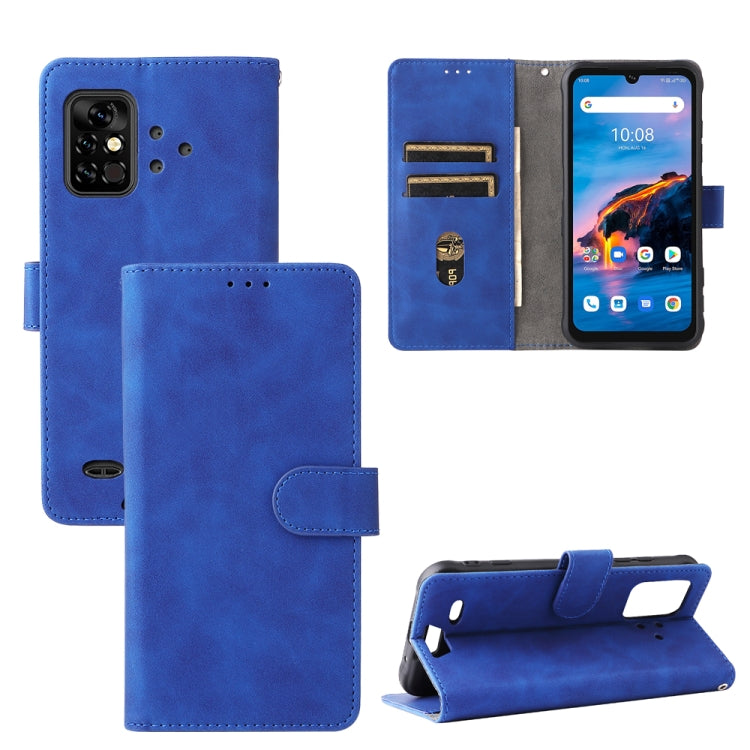 Tinta unita Skin Feel Fibbia magnetica Flip orizzontale Custodia in pelle PU con struttura in vitello con supporto e slot per schede e portafoglio, For ZTE Blade V30 Vita, For UMIDIGI Bison Pro