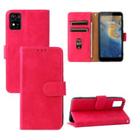 Tinta unita Skin Feel Fibbia magnetica Flip orizzontale Custodia in pelle PU con struttura in vitello con supporto e slot per schede e portafoglio, For Motorola Moto G50 5G, For Nokia C30, For Sharp Air Zero6, For ZTE Blade A31