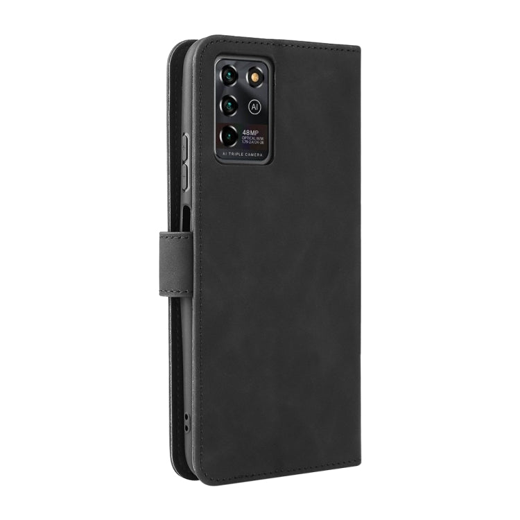 Tinta unita Skin Feel Fibbia magnetica Flip orizzontale Custodia in pelle PU con struttura in vitello con supporto e slot per schede e portafoglio, For ZTE Blade V30 Vita, For UMIDIGI Bison Pro