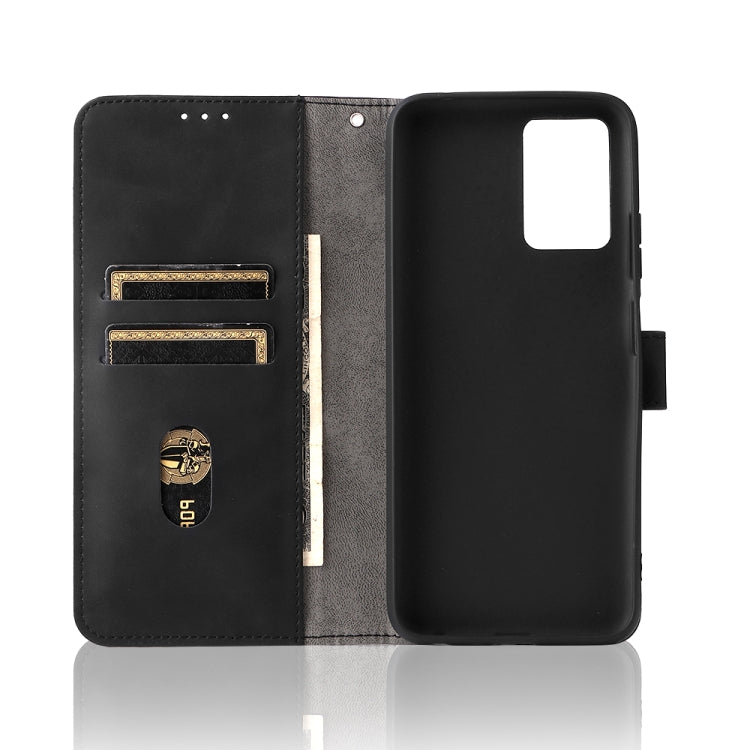 Tinta unita Skin Feel Fibbia magnetica Flip orizzontale Custodia in pelle PU con struttura in vitello con supporto e slot per schede e portafoglio, For ZTE Blade V30 Vita, For UMIDIGI Bison Pro