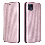 Struttura in fibra di carbonio Flip orizzontale magnetico Custodia in pelle TPU + PC + PU con slot per schede, For Motorola Moto G50 5G, For ZTE Blade A31, For ZTE Blade V30 Vita