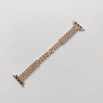 Cinturino da polso con cinturino da polso di ricambio in metallo pieno di diamanti Rhombus + custodia per Apple Watch Series, For Apple Watch Series 6 / 5 / 4 / Watch SE 40mm, For Apple Watch Series 6 / 5 / 4 / Watch SE 44mm, 3 & 2 & 1 42mm            ...