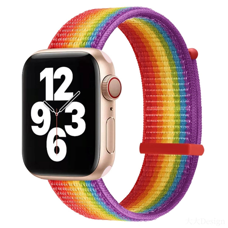 Cinturino di ricambio a doppia sezione con chiusura a strappo per Apple Watch Series, 7 41mm / 6&SE&5&4 40mm / 3&2&1 38mm