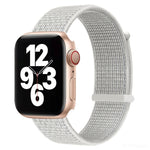 Cinturino di ricambio a doppia sezione con chiusura a strappo per Apple Watch Series, 7 41mm / 6&SE&5&4 40mm / 3&2&1 38mm