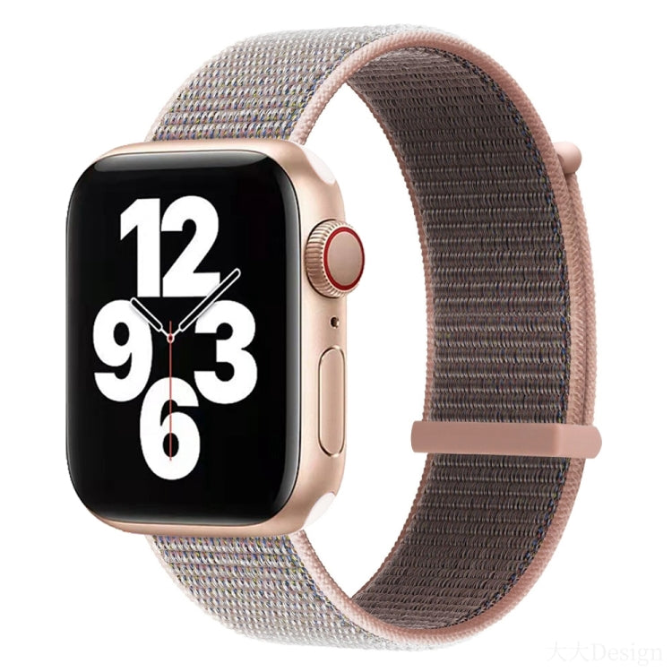 Cinturino di ricambio a doppia sezione con chiusura a strappo per Apple Watch Series, 7 41mm / 6&SE&5&4 40mm / 3&2&1 38mm