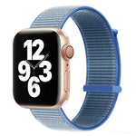Cinturino di ricambio a doppia sezione con chiusura a strappo per Apple Watch Series, 7 41mm / 6&SE&5&4 40mm / 3&2&1 38mm