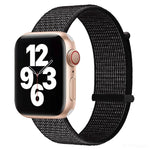 Cinturino di ricambio a doppia sezione con chiusura a strappo per Apple Watch Series, 7 45mm / 6&SE&5&4 44mm / 3&2&1 42mm