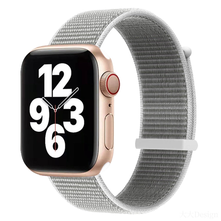 Cinturino di ricambio a doppia sezione con chiusura a strappo per Apple Watch Series, 7 45mm / 6&SE&5&4 44mm / 3&2&1 42mm