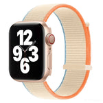Cinturino di ricambio a doppia sezione con chiusura a strappo per Apple Watch Series, 7 45mm / 6&SE&5&4 44mm / 3&2&1 42mm