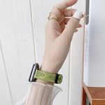 Cinturino in pelle sottile per Apple Watch serie 7-3