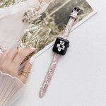 Cinturino in pelle sottile per Apple Watch serie 7-3