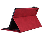 Custodia in pelle pieghevole orizzontale antiurto da lavoro con supporto e slot per schede, cornice per foto e slot per penna, For iPad mini 6 / mini 2024, For Xiaomi Mi Pad 5 / 5 Pro