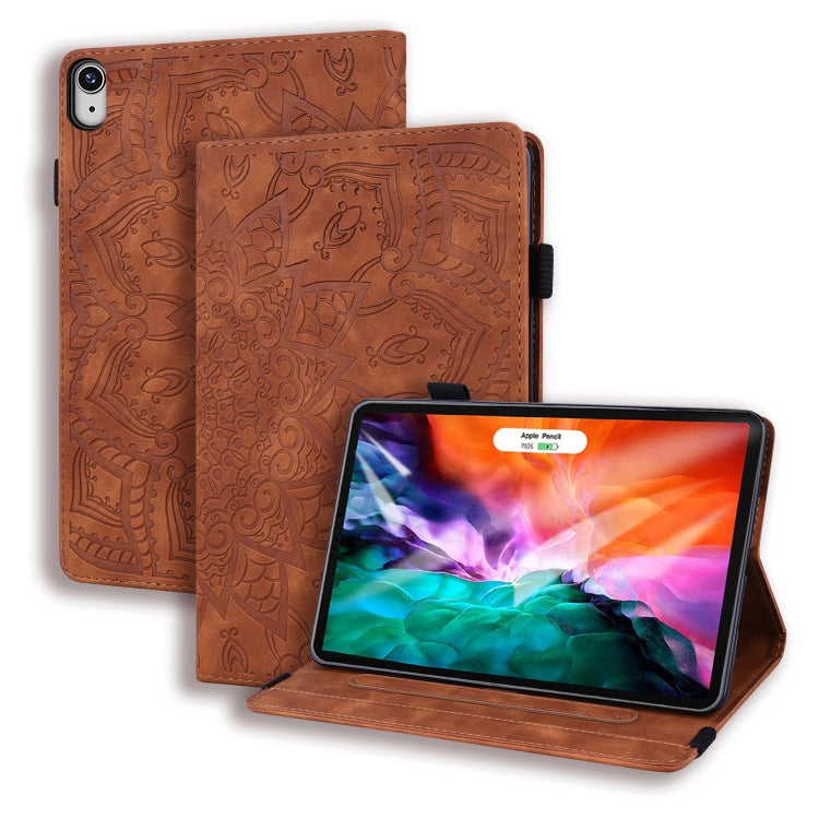 Custodia portafoglio in pelle goffrata per iPad mini 6