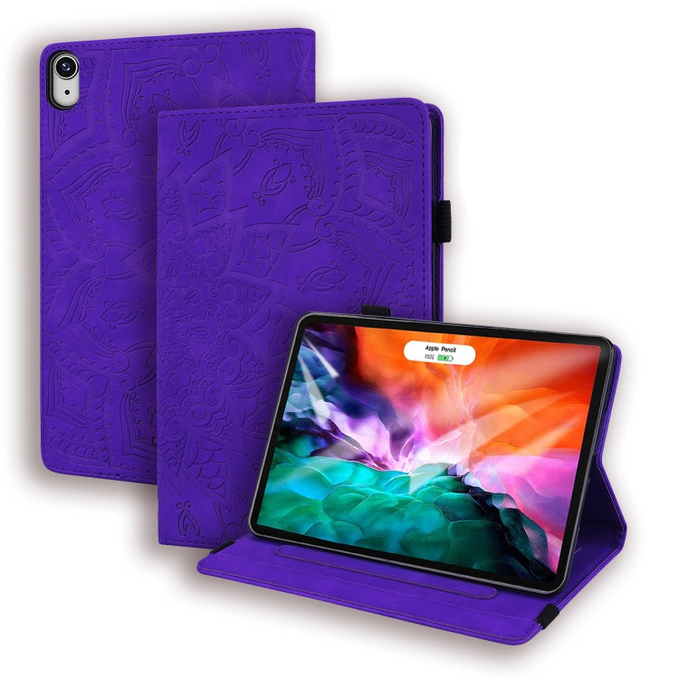 Custodia portafoglio in pelle goffrata per iPad mini 6