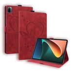 Custodia in pelle a libro orizzontale con motivo a farfalla Love con supporto e funzione Sleep / Wake-up, For Xiaomi Pad 5 / Pad 5 Pro
