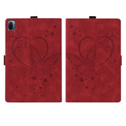 Custodia in pelle a libro orizzontale con motivo a farfalla Love con supporto e funzione Sleep / Wake-up, For Xiaomi Pad 5 / Pad 5 Pro
