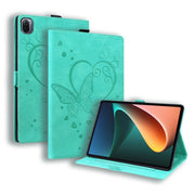 Custodia in pelle a libro orizzontale con motivo a farfalla Love con supporto e funzione Sleep / Wake-up, For Xiaomi Pad 5 / Pad 5 Pro