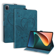 Custodia in pelle a libro orizzontale con motivo a farfalla Love con supporto e funzione Sleep / Wake-up, For Xiaomi Pad 5 / Pad 5 Pro