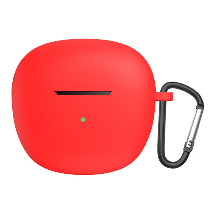 Per QCY HT03 Custodia protettiva per auricolari in silicone liquido integrato con gancio