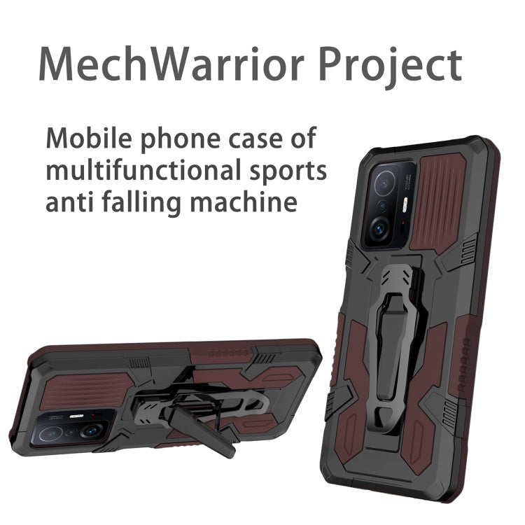 Armor Warrior Custodia protettiva antiurto per PC + TPU, For Xiaomi Mi 11T / 11T Pro