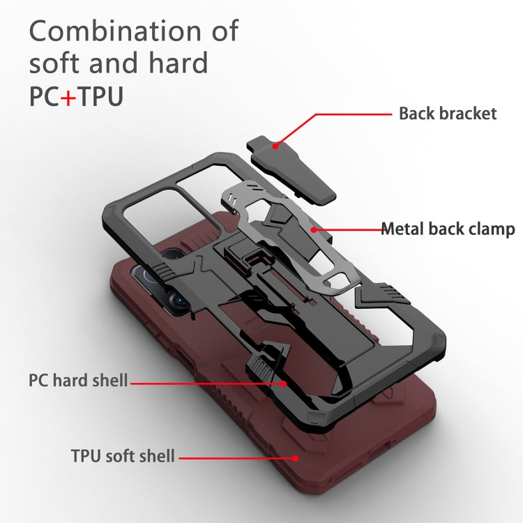 Armor Warrior Custodia protettiva antiurto per PC + TPU, For Xiaomi Mi 11T / 11T Pro