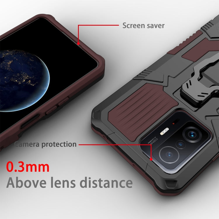 Armor Warrior Custodia protettiva antiurto per PC + TPU, For Xiaomi Mi 11T / 11T Pro