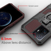 Armor Warrior Custodia protettiva antiurto per PC + TPU, For Xiaomi Mi 11T / 11T Pro
