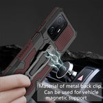 Armor Warrior Custodia protettiva antiurto per PC + TPU, For Xiaomi Mi 11T / 11T Pro