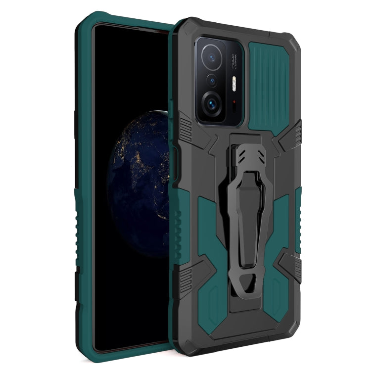 Armor Warrior Custodia protettiva antiurto per PC + TPU, For Xiaomi Mi 11T / 11T Pro