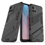 Punk Armor 2 in 1 PC + custodia antiurto in TPU con supporto invisibile, For vivo Y21
