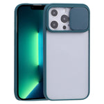 Custodia TPU con copri fotocamera scorrevole per iPhone 13 Pro Ma
