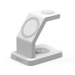 Caricabatterie wireless magnetico 3 in 1 per iPhone iWatch AirPod