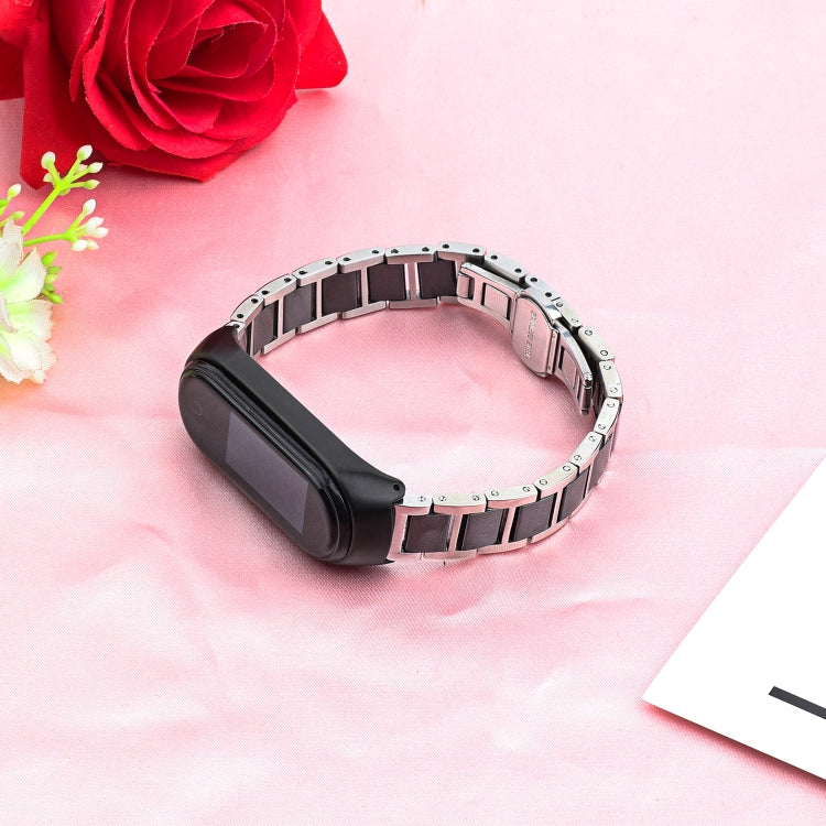 Cinturino di ricambio per cinturino in ceramica, For Xiaomi Mi Band 6 / 5, For Xiaomi Mi Band 4 / 3