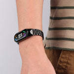 Cinturino di ricambio per cinturino in acciaio inossidabile a sette sfere, For Xiaomi Mi Band 6 / 5, For Xiaomi Mi Band 4 / 3